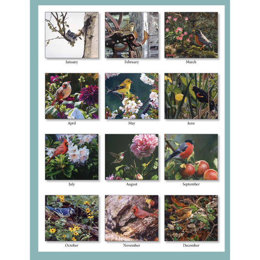 Wings of Nature 2027 Wall Calendar