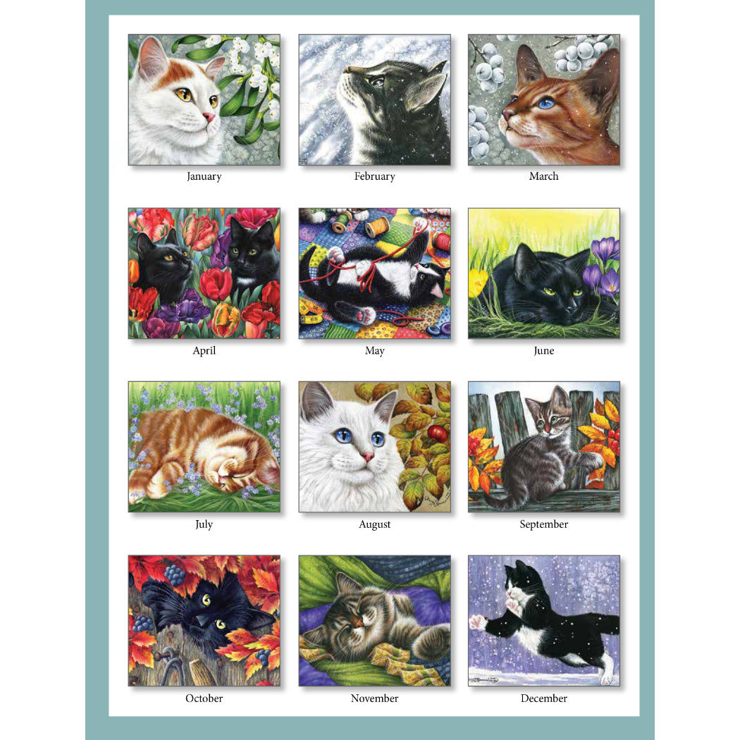 The Cat's Meow 2027 Wall Calendar
