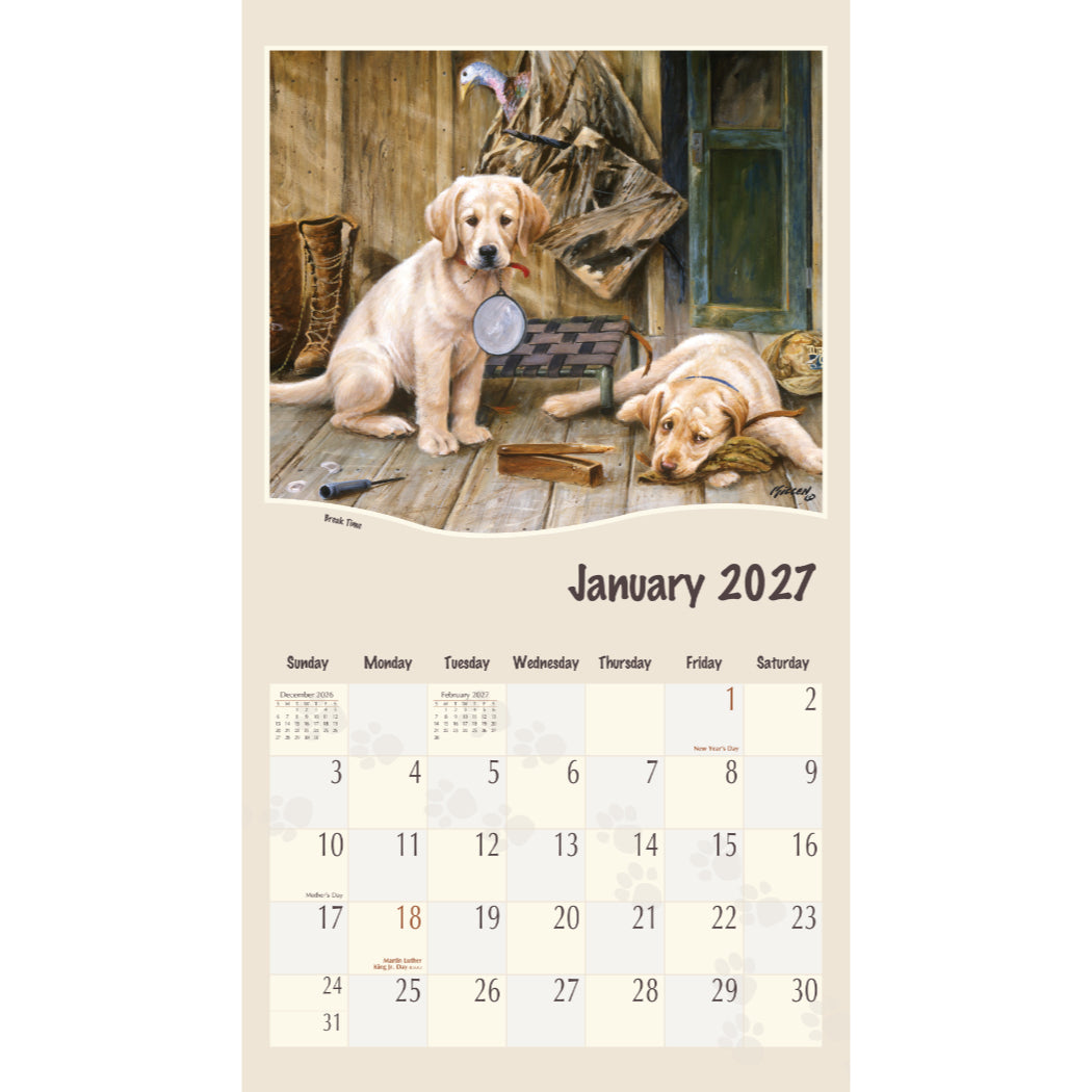 Must Love Dogs 2027 Wall Calendar