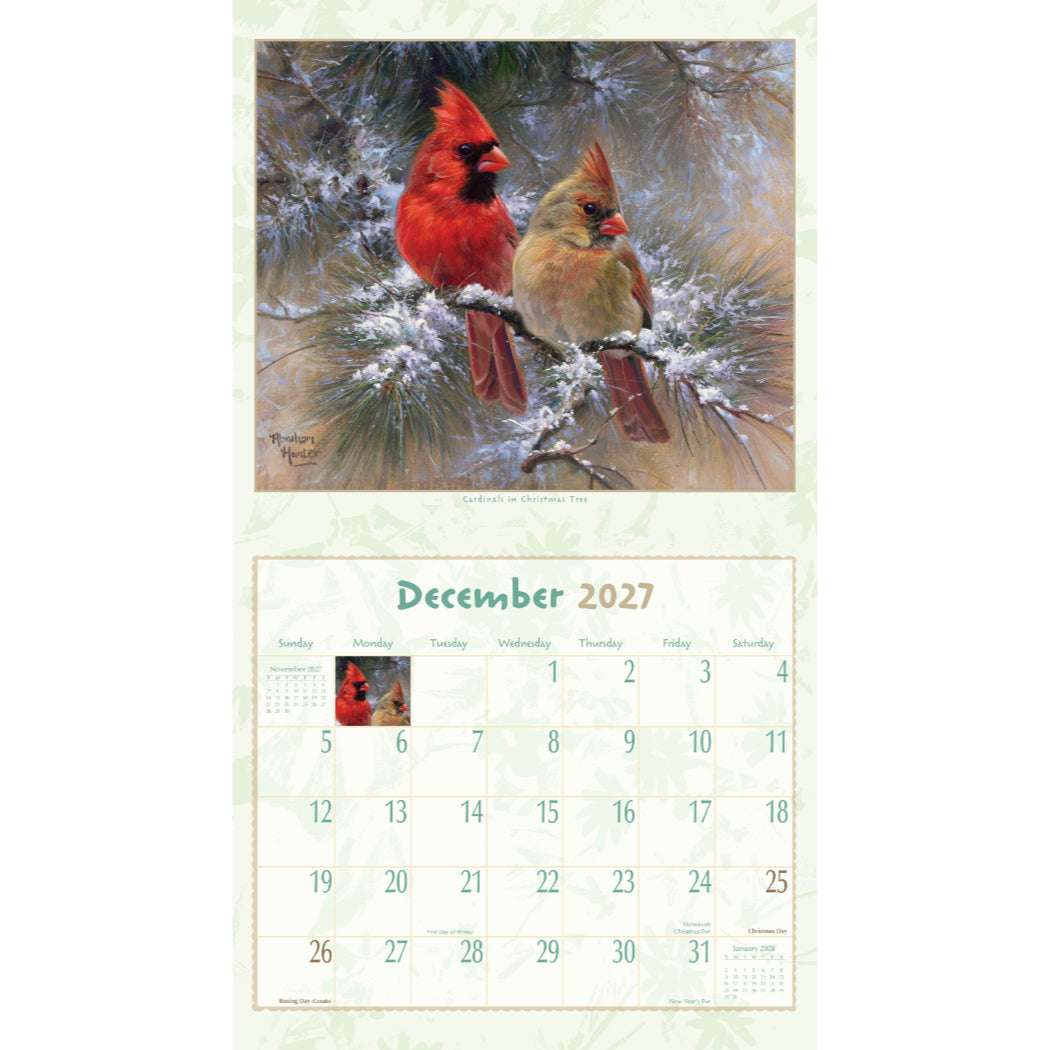 Birds of a Feather 2027 Wall Calendar