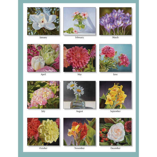 Beauty in Bloom 2027 Wall Calendar