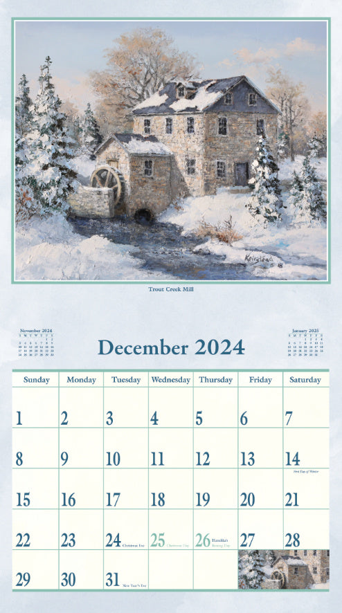 Homestead 2024 Wall Calendar
