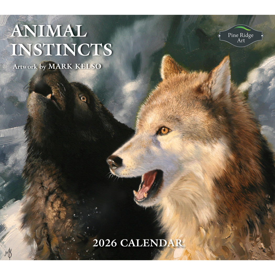 Animal Instincts 2026 Wall Calendar