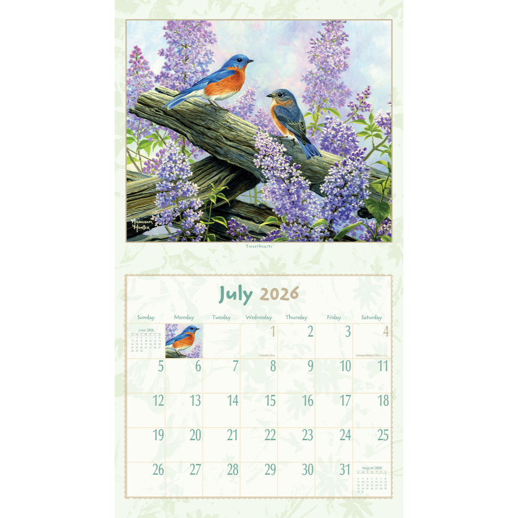 Birds of a Feather 2026 Wall Calendar