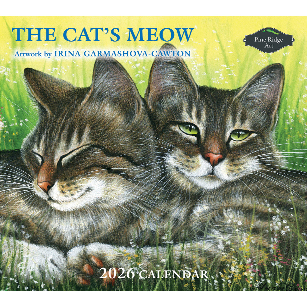 The Cat's Meow 2026 Wall Calendar