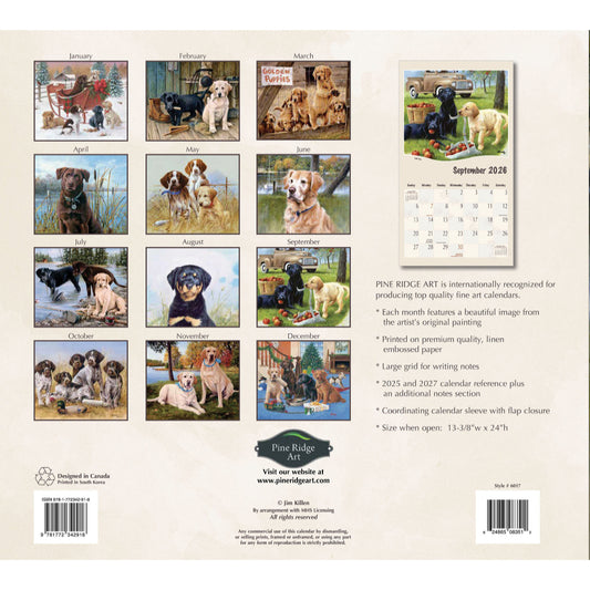 Must Love Dogs 2026 Wall Calendar
