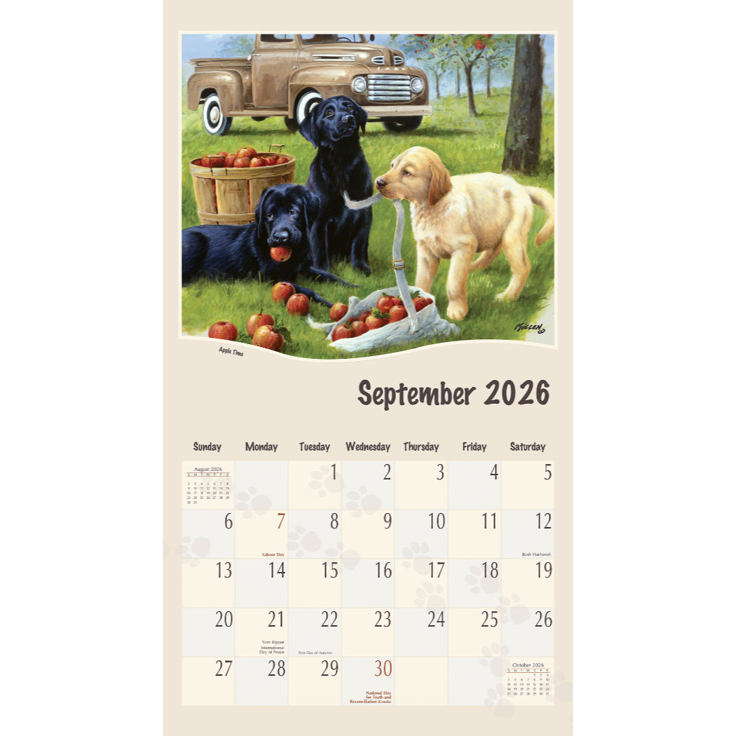 Must Love Dogs 2026 Wall Calendar