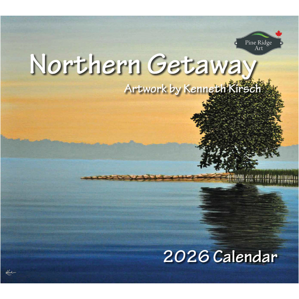 Northern Getaway 2026 Wall Calendar