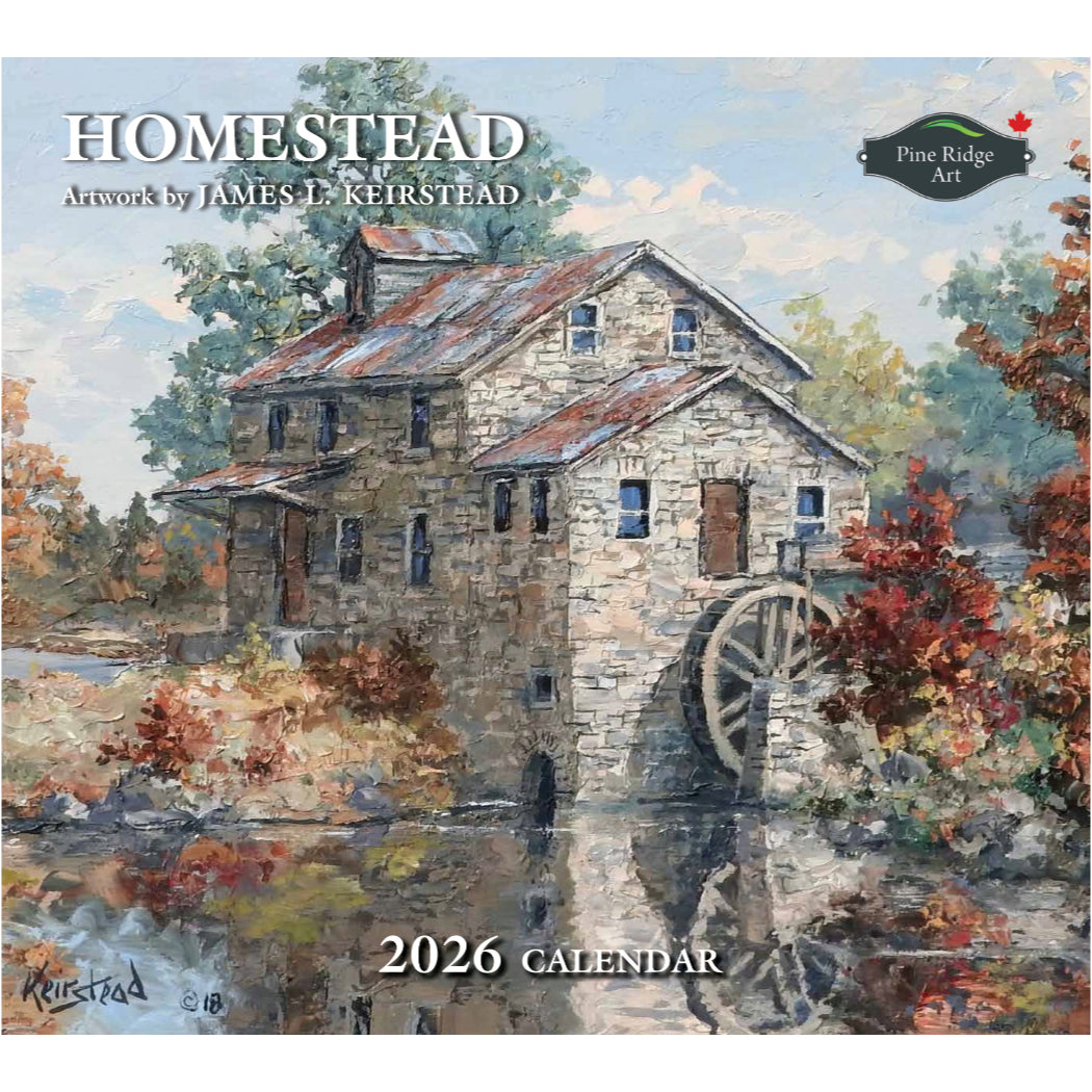 Homestead 2026 Wall Calendar