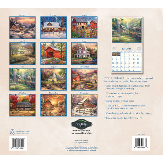 Country Living PRA 2026 Wall Calendar