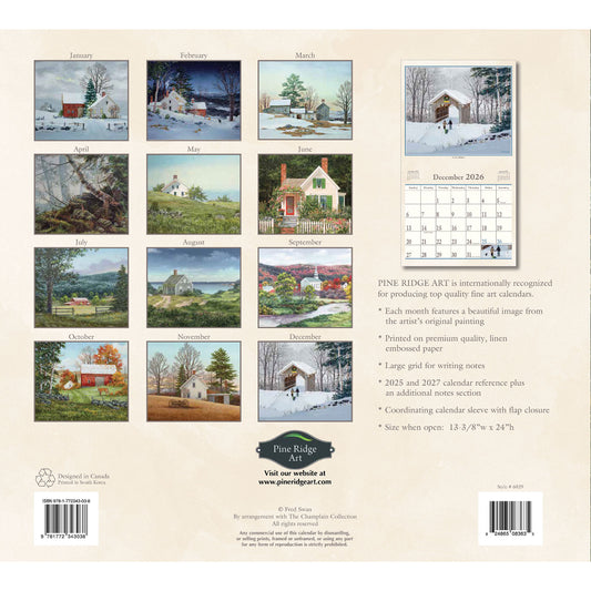 A Place to Call Home 2026 Wall Calendar