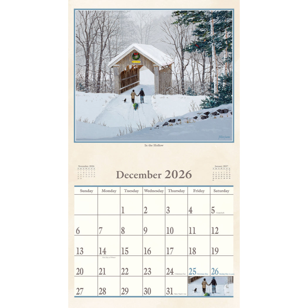 A Place to Call Home 2026 Wall Calendar