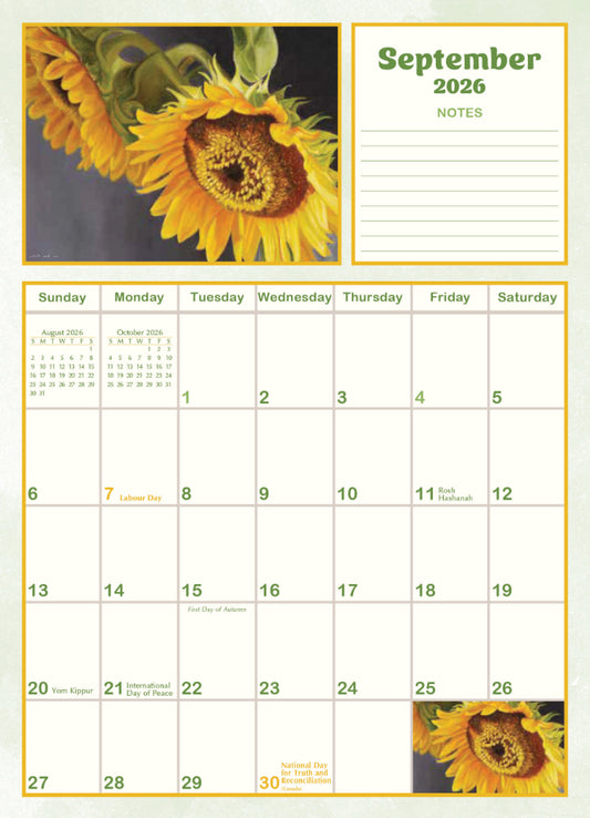 2026 Beauty in Bloom Pocket Planner