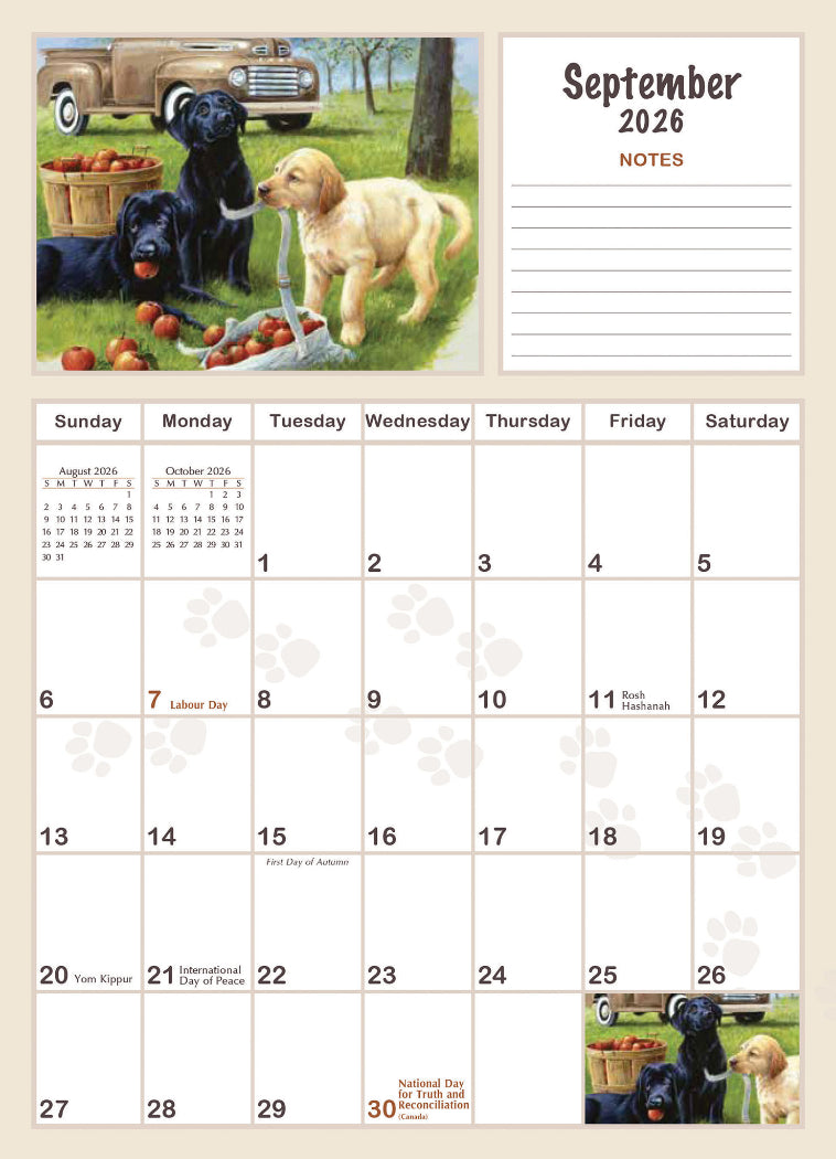 2026 Must Love Dogs Pocket Planner