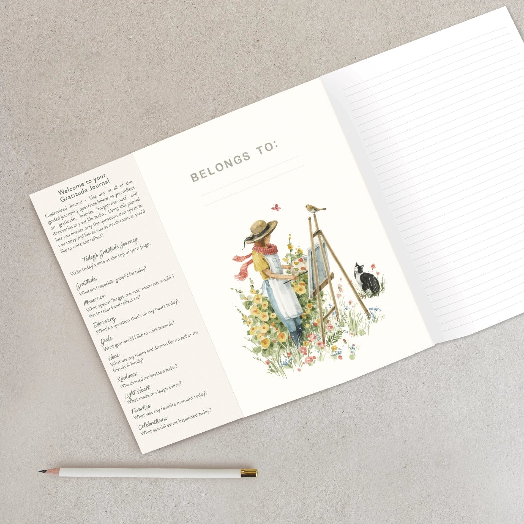 Girl Painting Journal