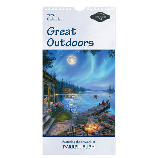Great Outdoors 2026 Vertical Wall Calendar
