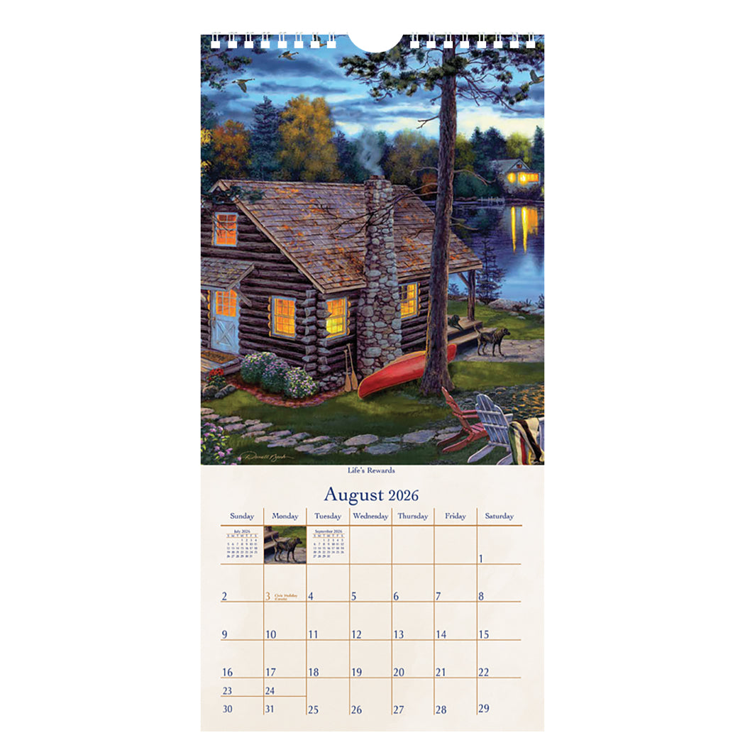 Great Outdoors 2026 Vertical Wall Calendar