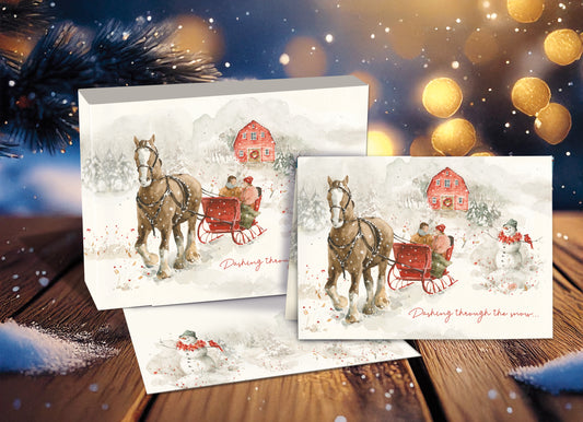 Sleigh Ride Boxed Christmas Cards