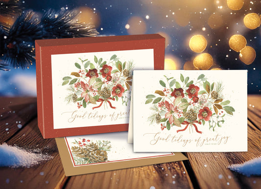 Winter Berries Boxed Christmas Cards