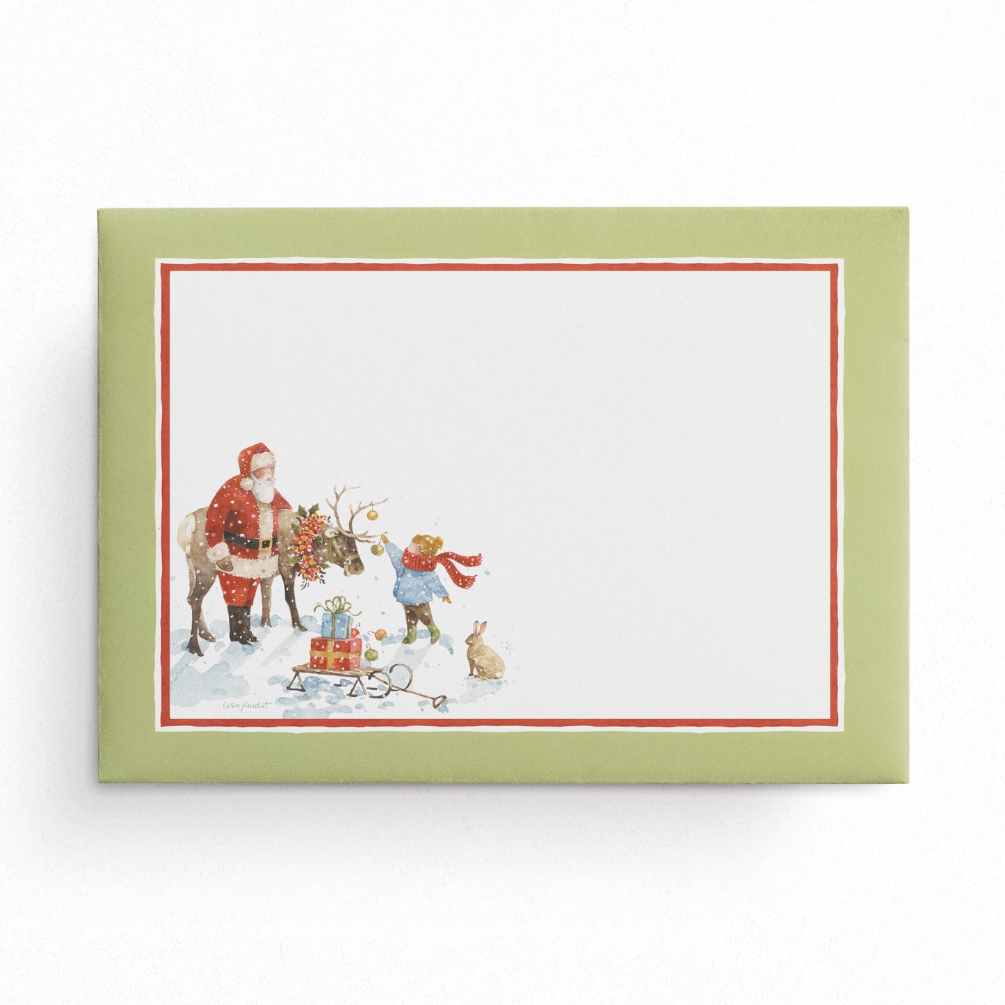 Santa's Tree Farm Boxed Christmas Cards