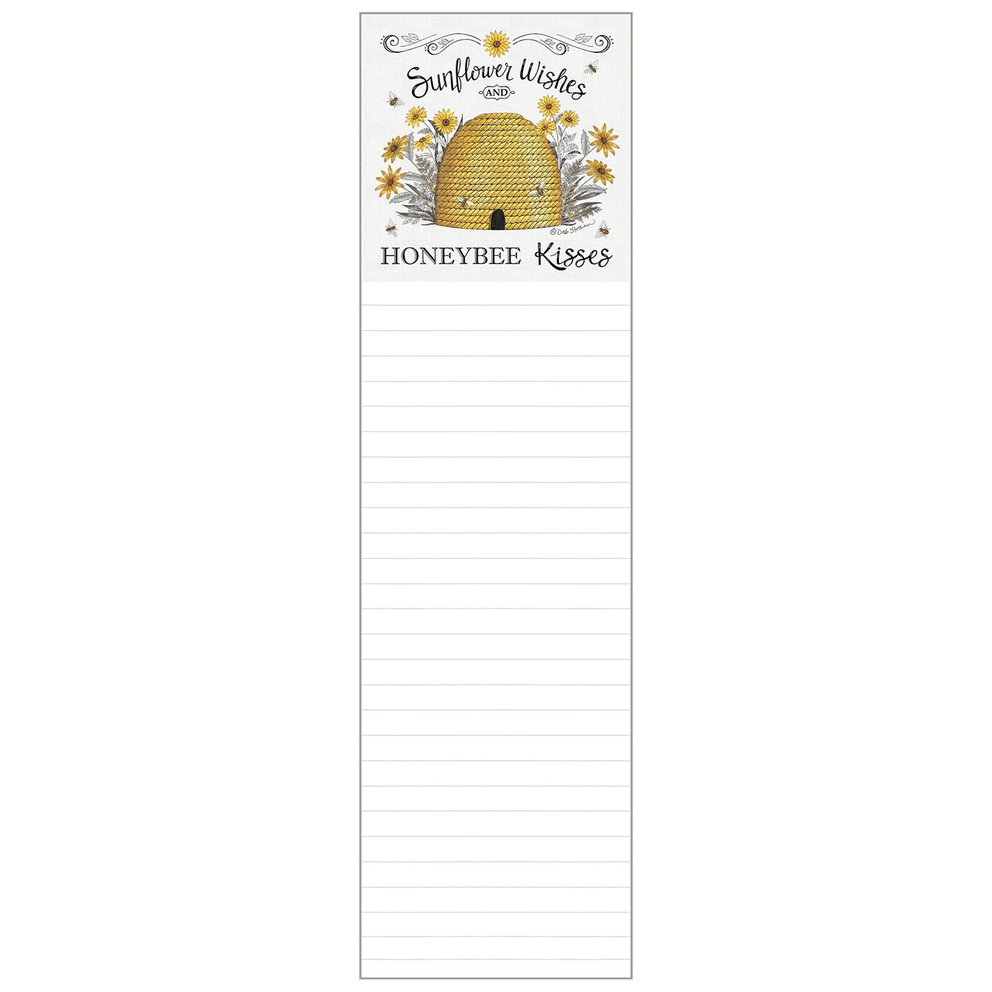 Sunflower Wishes Magnetic List pad
