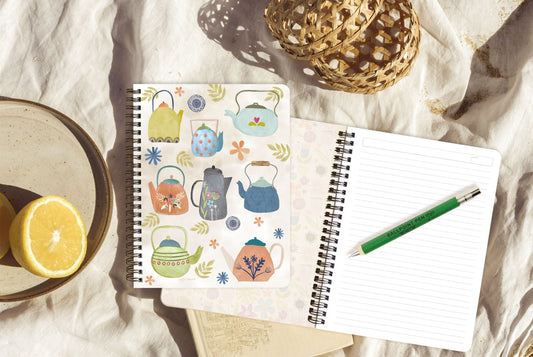 Teaspots Medium Note Book