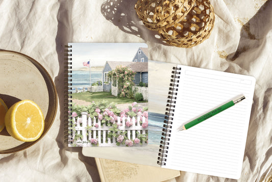 House by the Shore Medium Note Book
