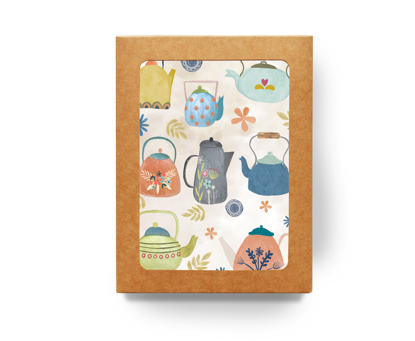 Teapots Note Card Set