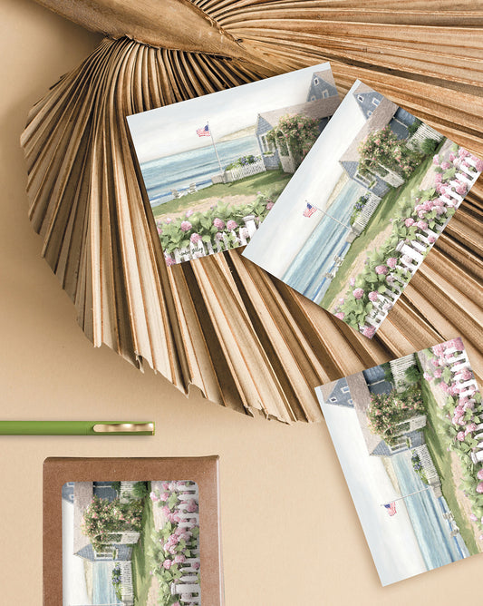 House by the Shore Note Card Set