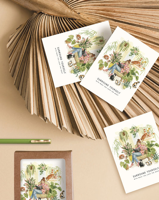 Lover of Plants Note Card Set