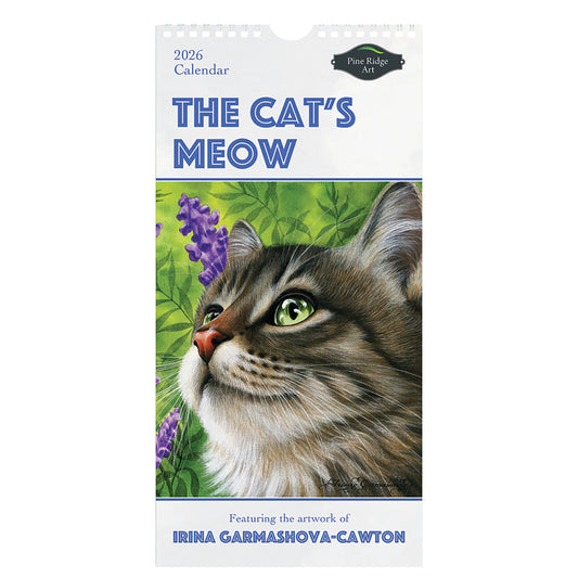 The Cat's Meow 2026 Vertical Wall Calendar