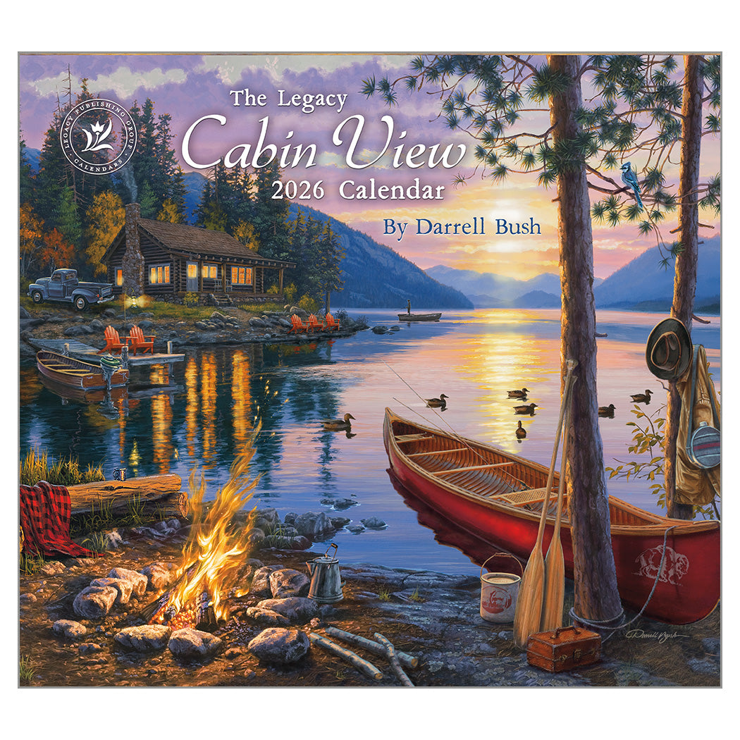 Cabin View 2026 Wall Calendar