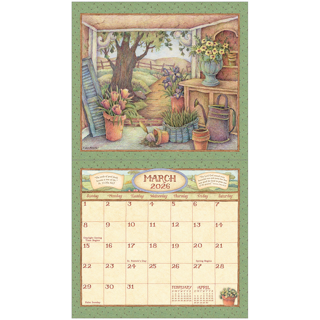 Faithful Moments 2026 Wall Calendar