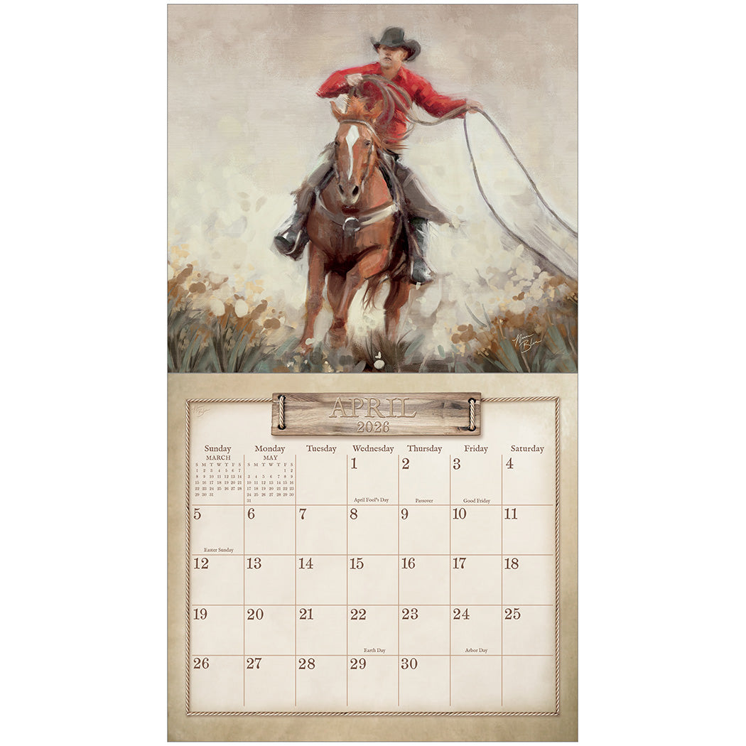 Home on the Range 2026 Wall Calendar