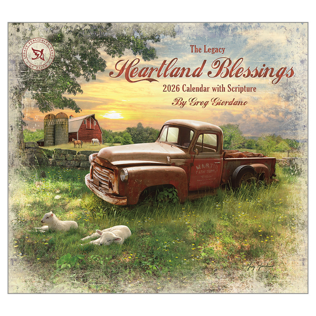 Heartland Blessings 2026 Wall Calendar