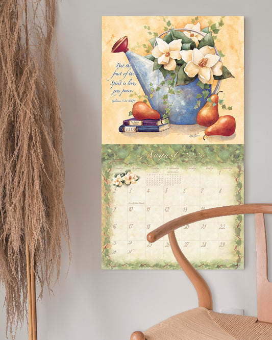 Graceful Garden 2026 Wall Calendar