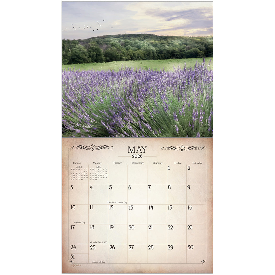 Land that I Love 2026 Wall Calendar