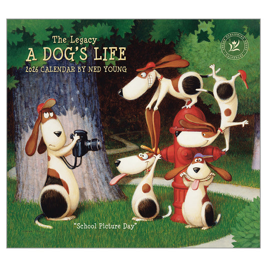 A Dog's Life 2026 Wall Calendar