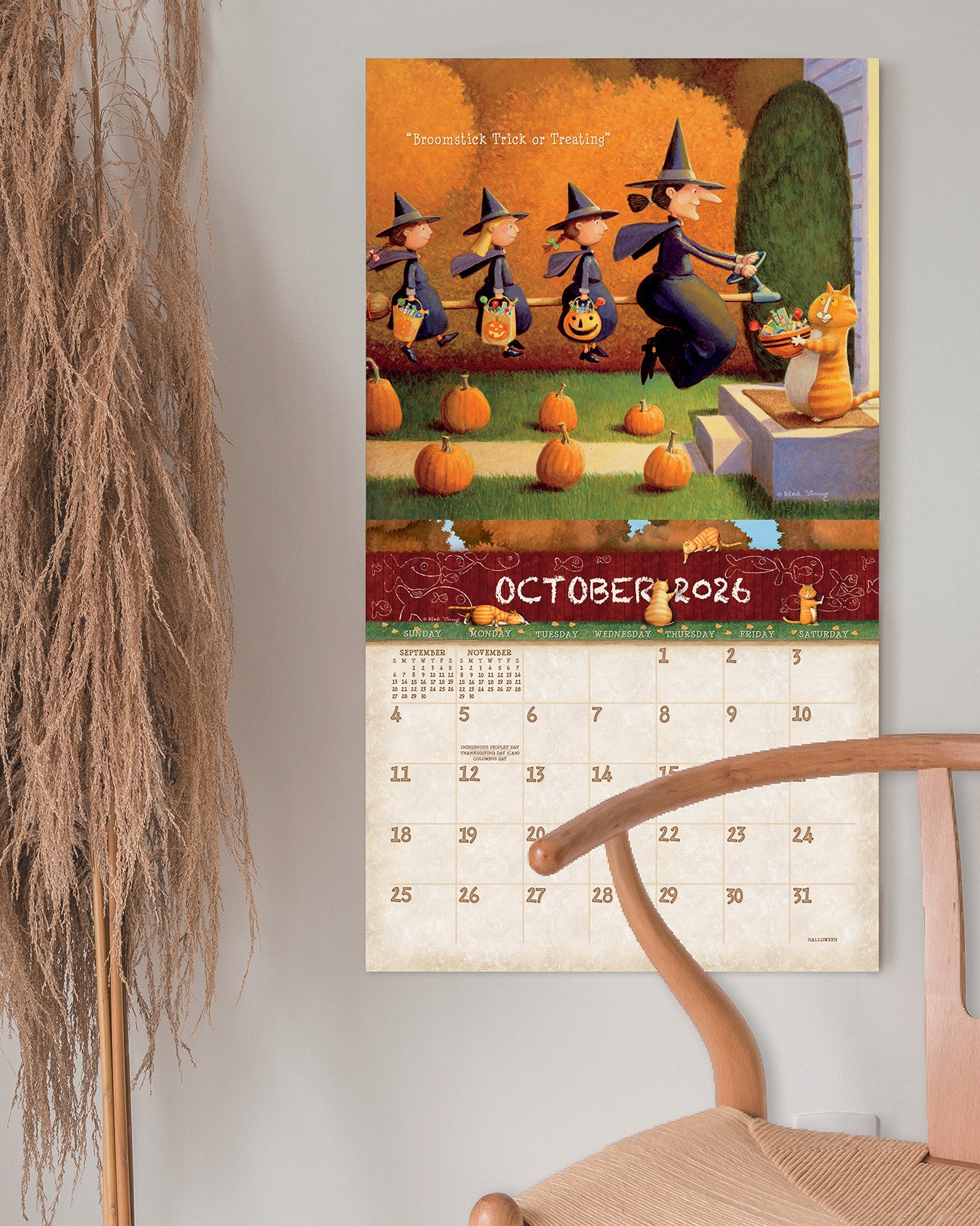 A Cat's Life 2026 Wall Calendar