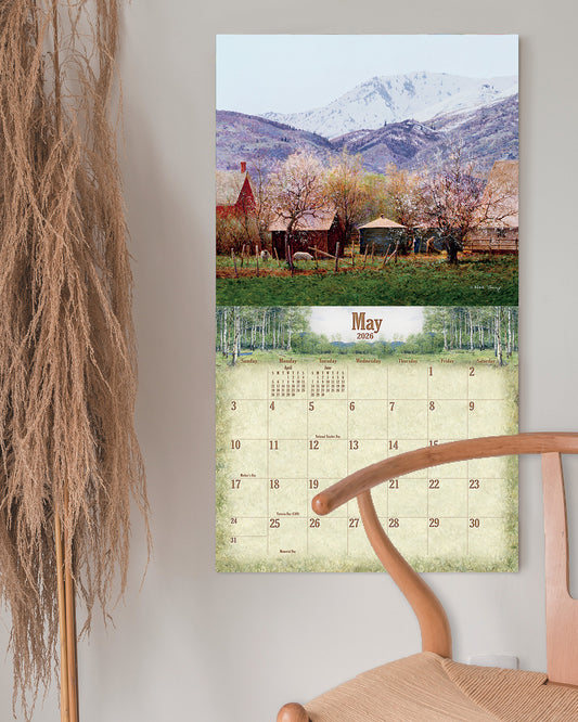 Woodland 2026 Wall Calendar