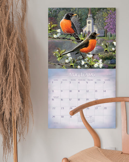 Peace and Tranquility 2026 Wall Calendar