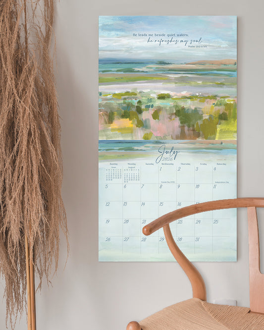 Light Gently Falling 2026 Wall Calendar