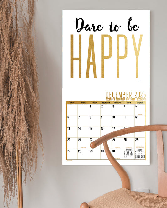 LIVE, LAUGH, LOVE 2026 Wall Calendar