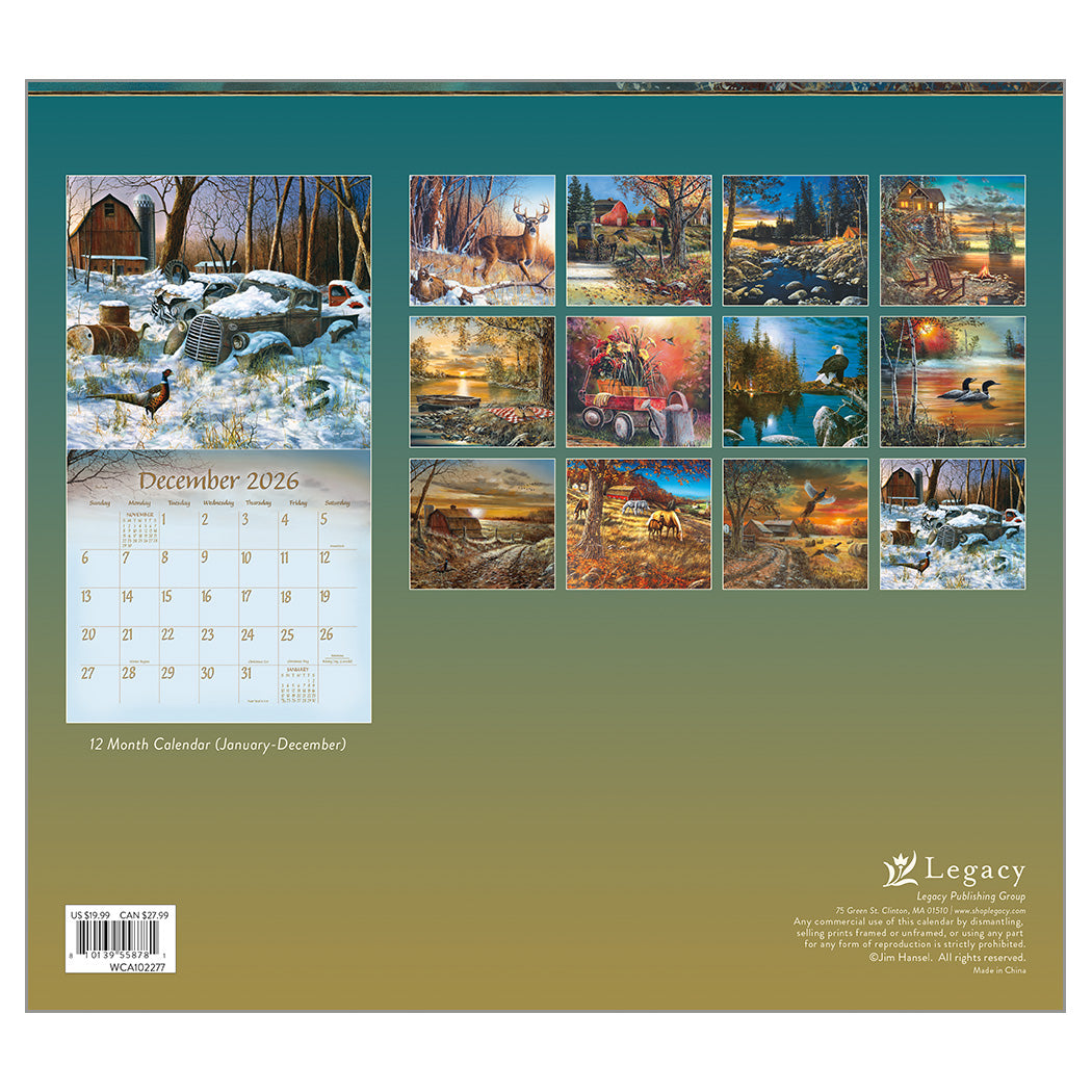 Everyday Life 2026 Wall Calendar