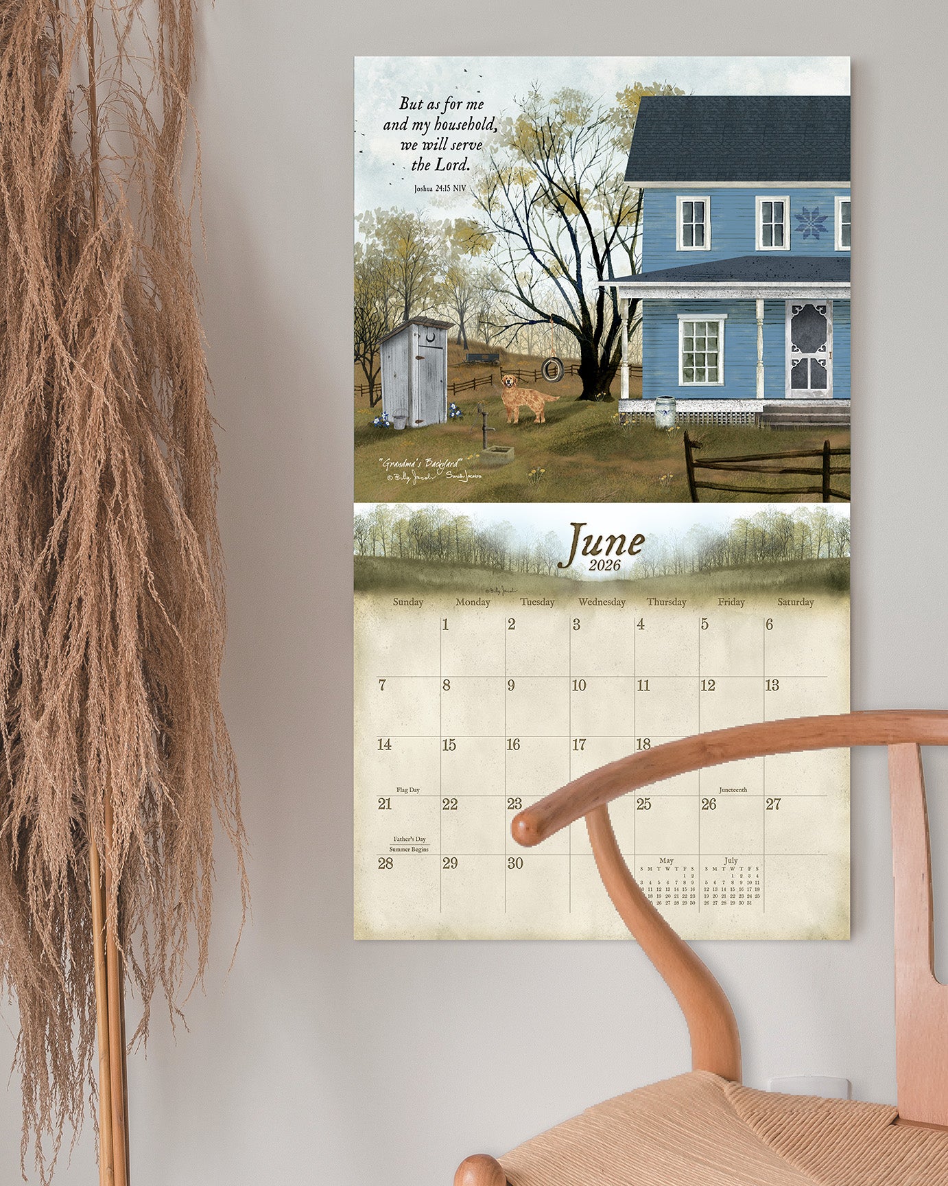 Blessings of Home 2026 Wall Calendar