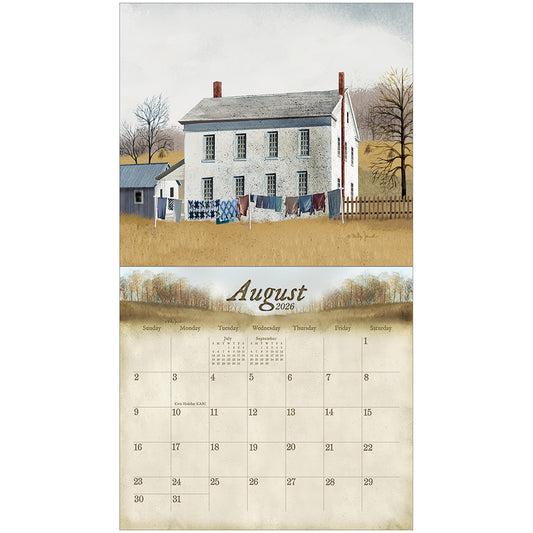 The Road Home 2026 Wall Calendar