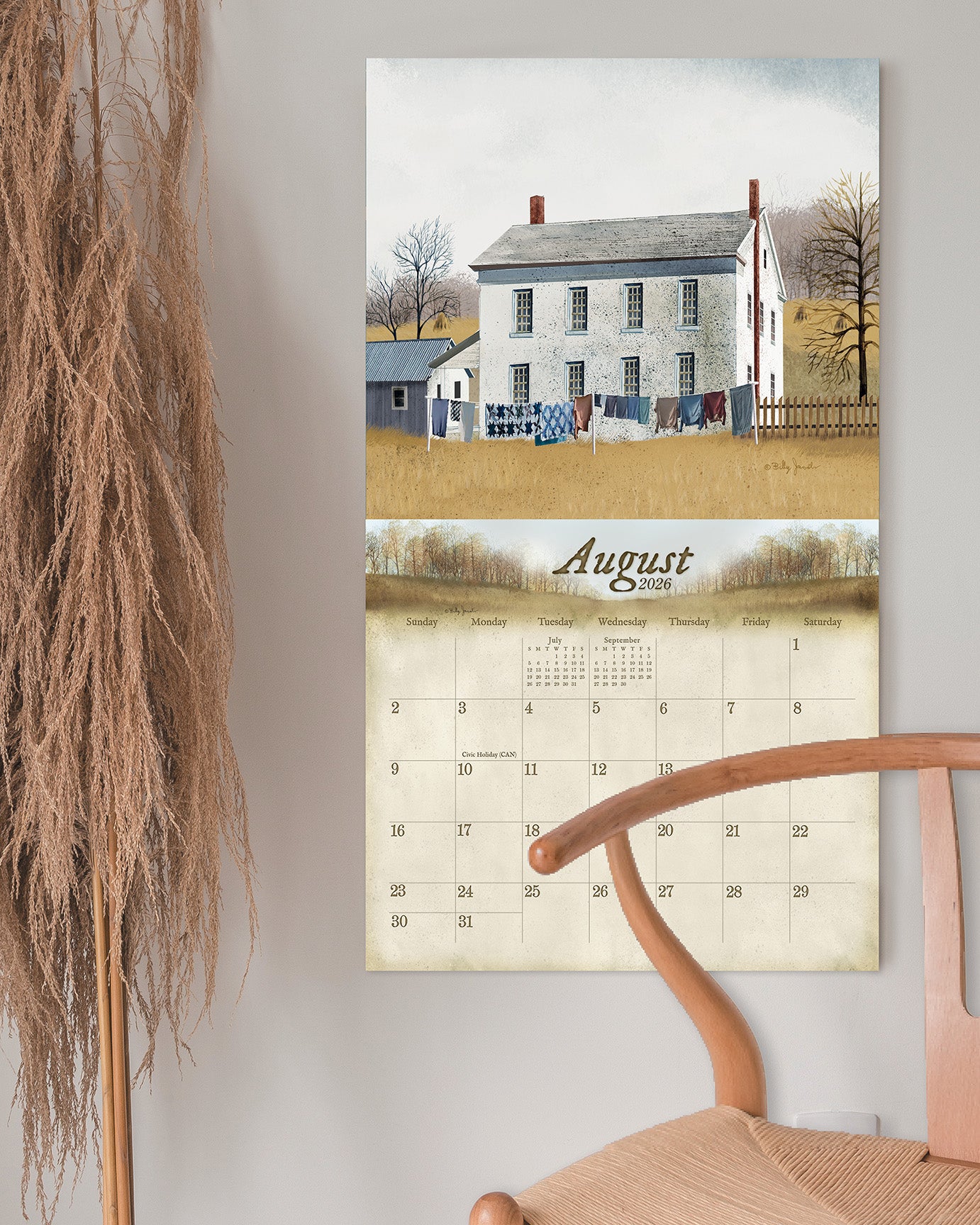 The Road Home 2026 Wall Calendar