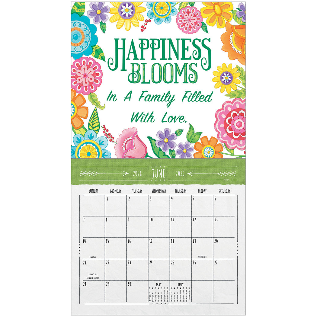Family Matters 2026 Wall Calendar