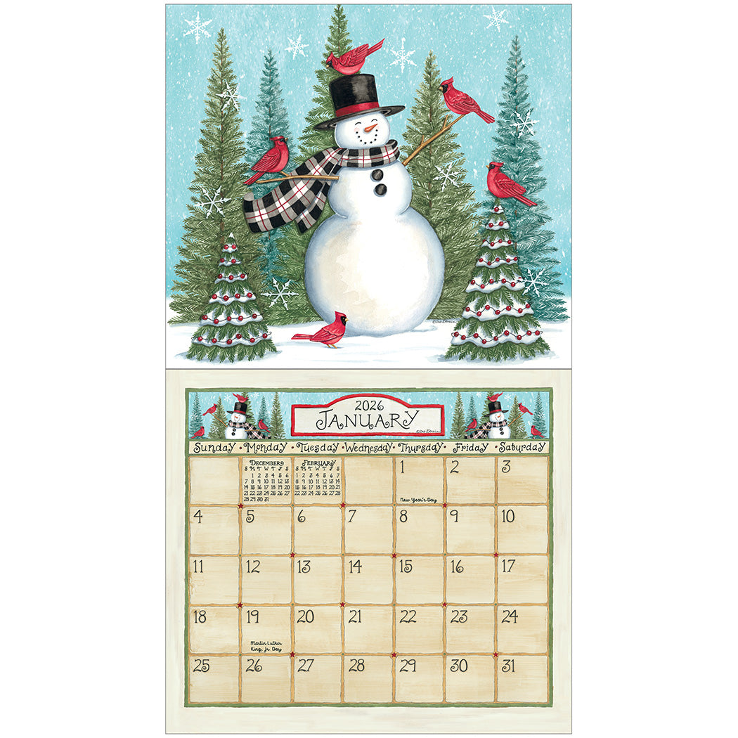 Coming Home 2026 Wall Calendar