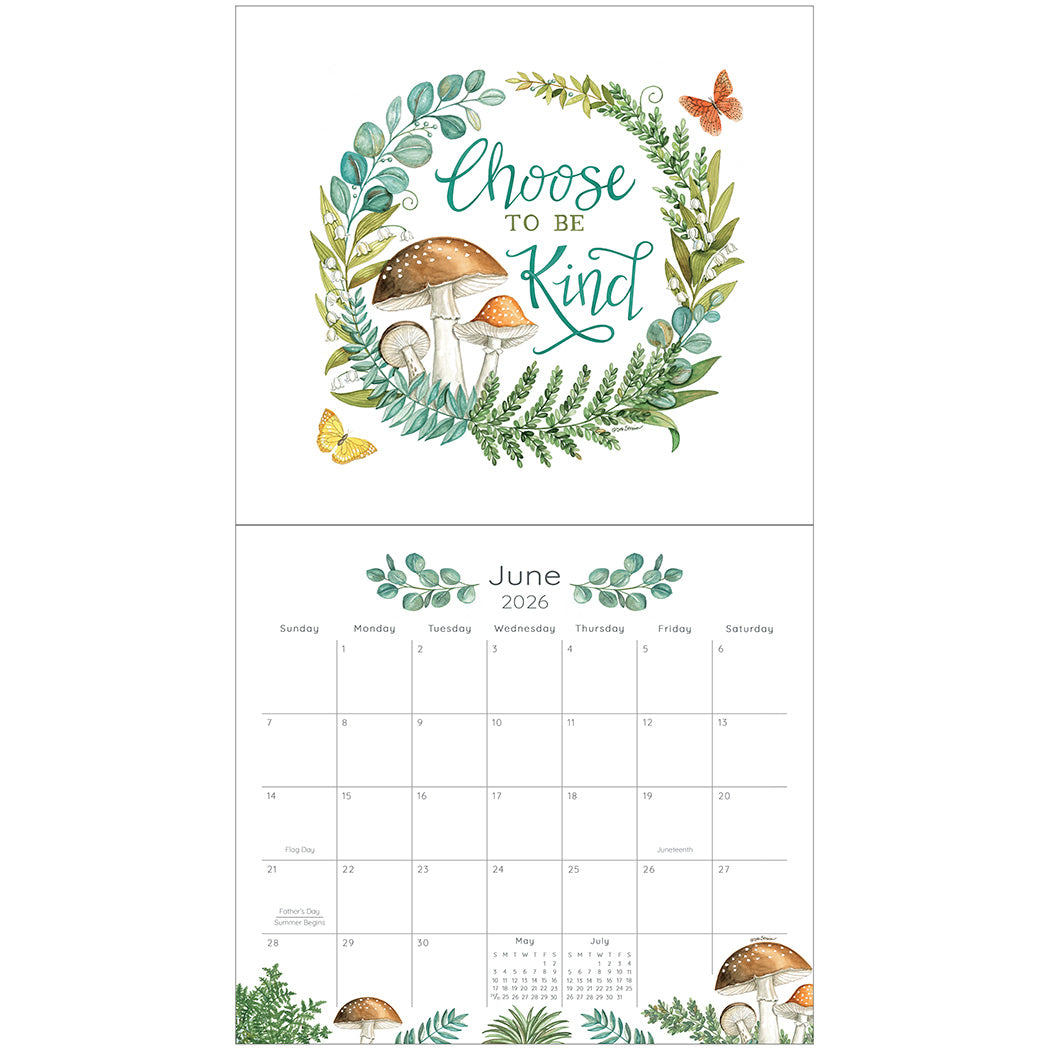 Kindness Matters 2026 Wall Calendar